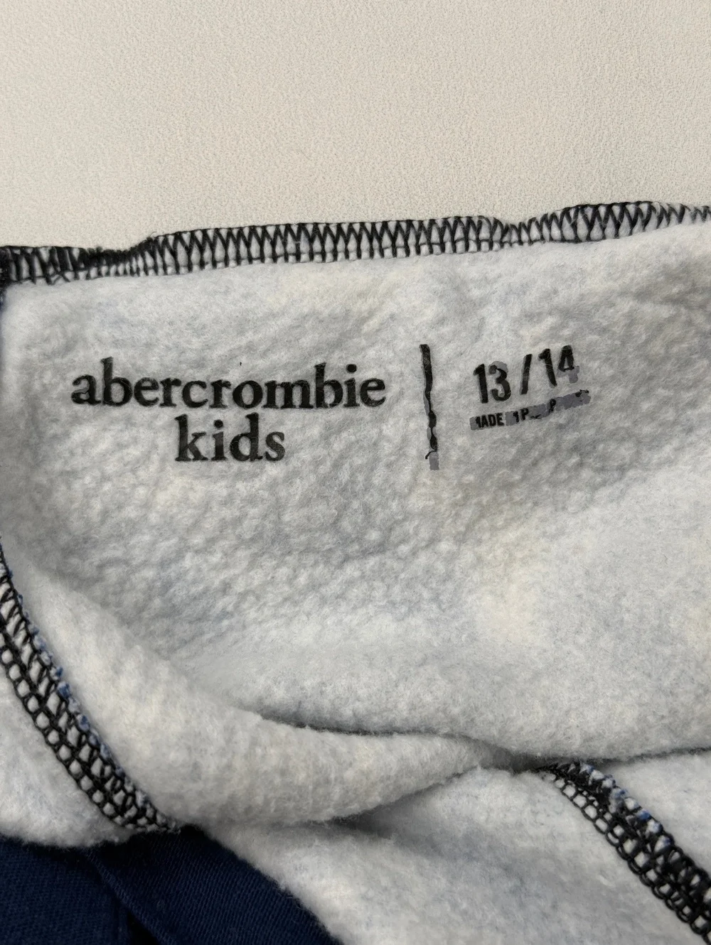 Abercrombie Kids Blue Jogger Pants Casual Comfort - Boys 13/14